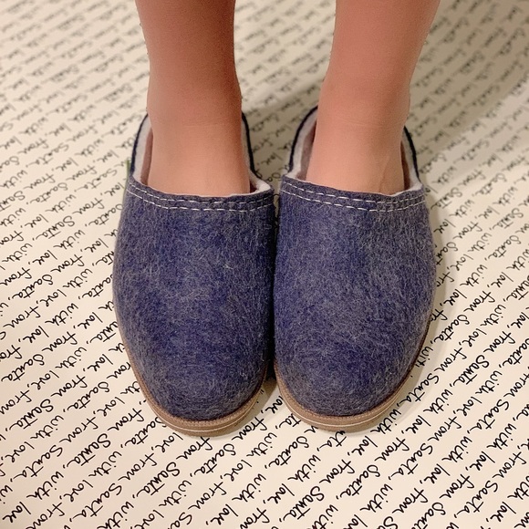 warm wool slippers - Picture 9 of 14